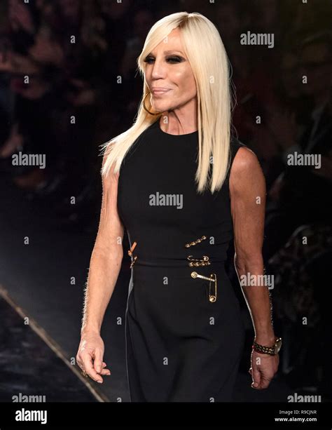 versace fashion show december 2018|donatella Versace current picture.